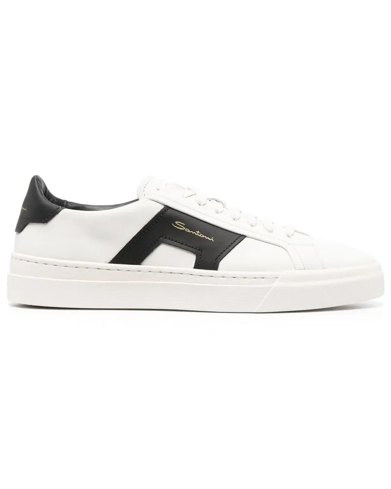 Santoni Klassische Sneakers - Weiß Weiß