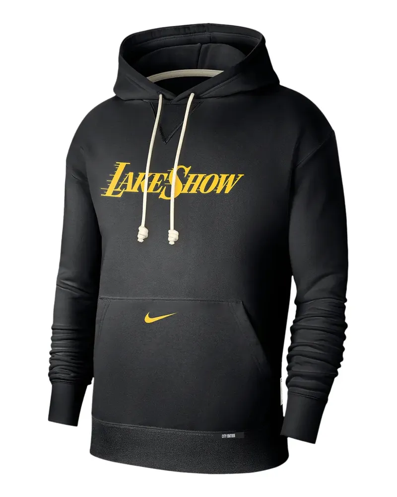 Nike NBA Los Angeles Lakers City Edition Hoodie - Schwarz Schwarz