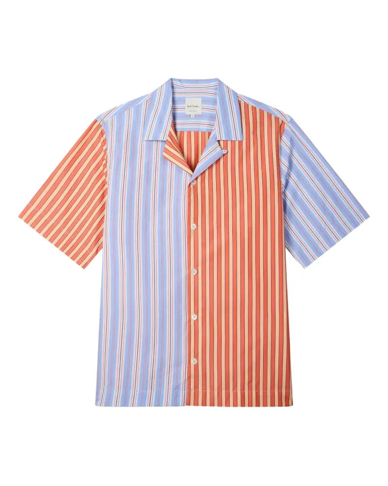Paul Smith Gestreiftes Hemd - Orange Orange