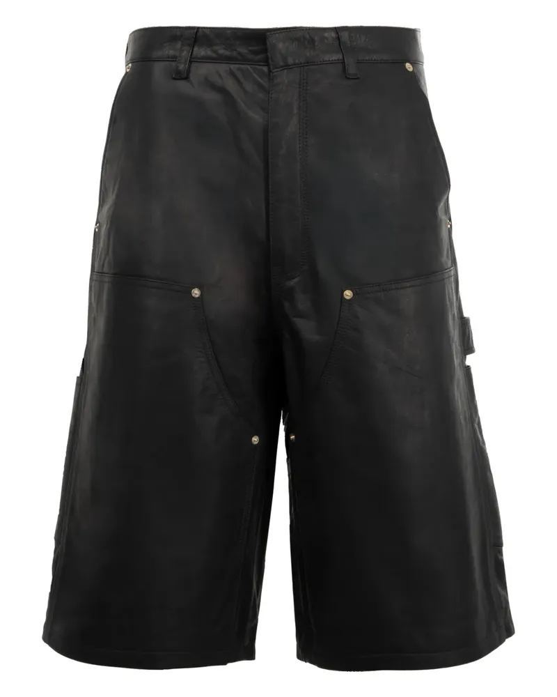 Wales Bonner Ivy Shorts - Schwarz Schwarz