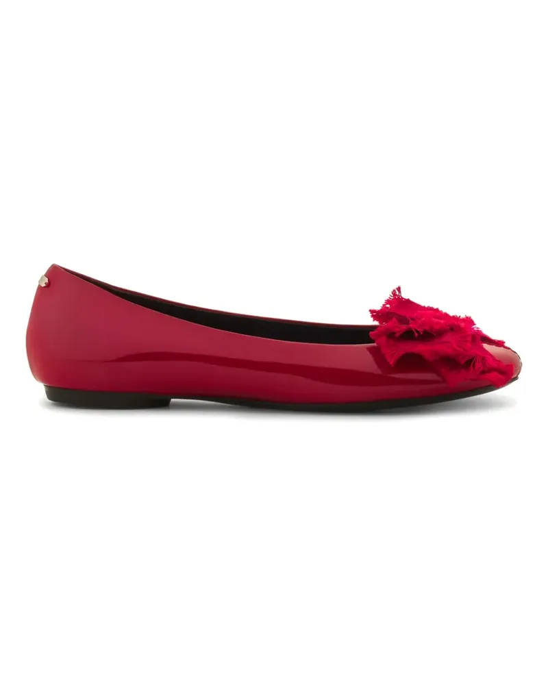 Lanvin Ballerinas mit Schleifendetail - Rot Rot