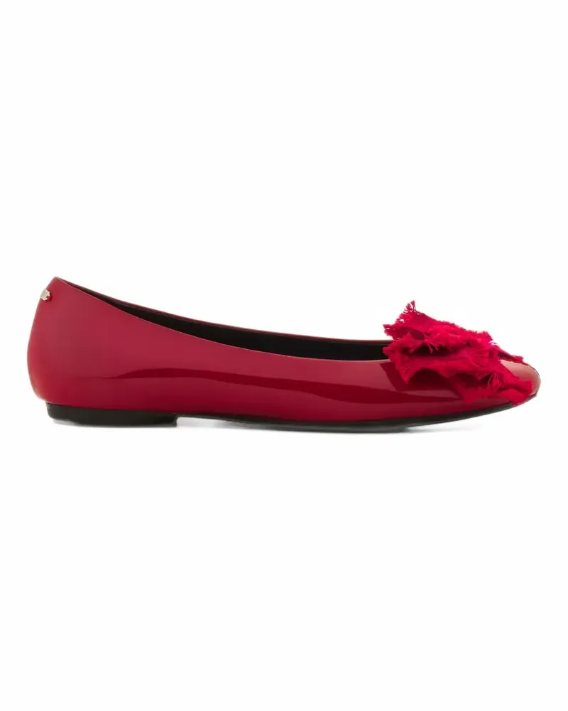 Lanvin Ballerinas mit Schleifendetail - Rot Rot