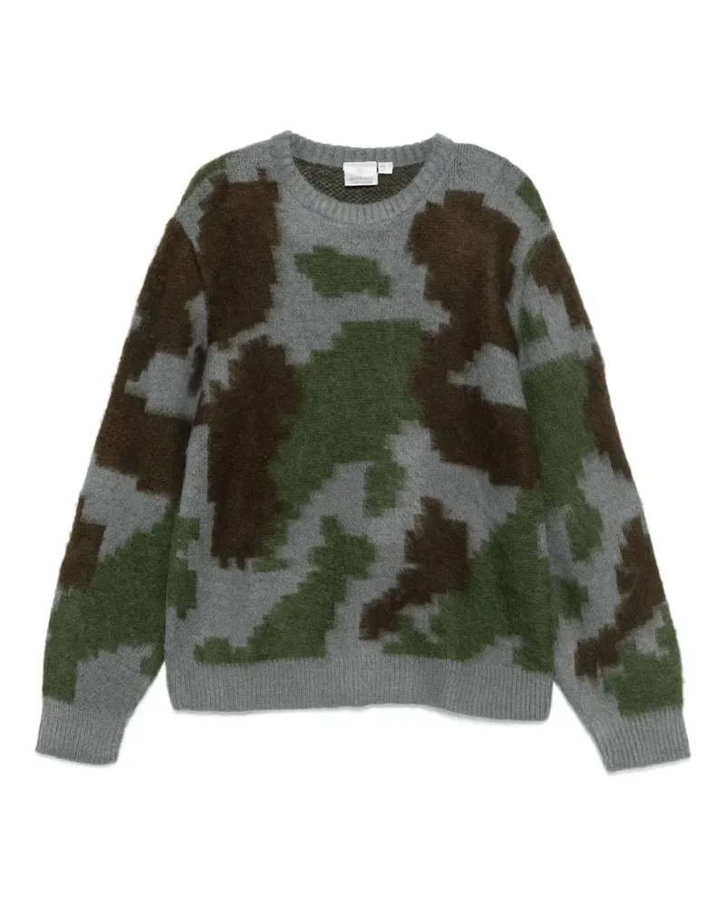 GRAMICCI Pullover mit Camourflage-Muster - Grau Grau