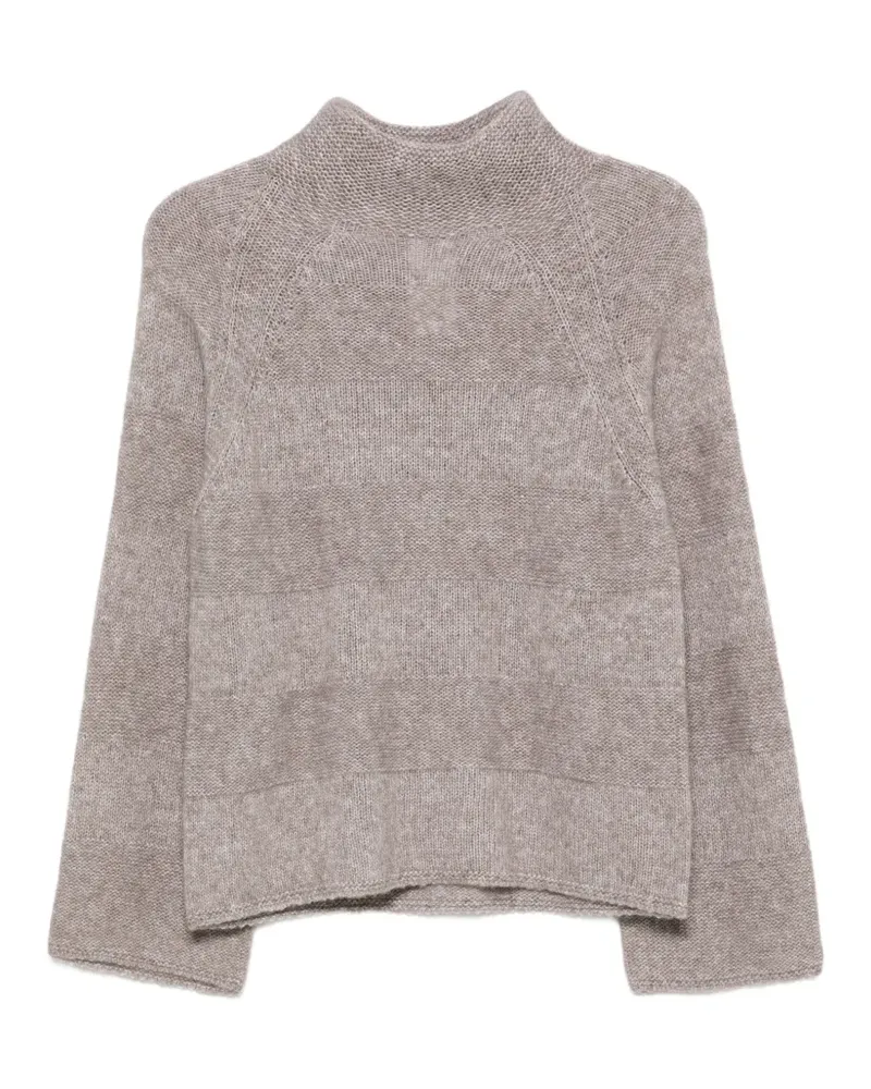 Emporio Armani Pullover mit Raglanärmeln - Nude Nude