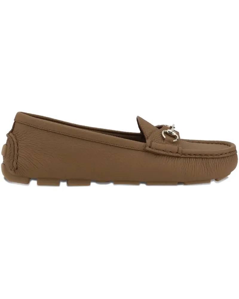 Gucci Loafer mit Stegverzierung - Braun Braun