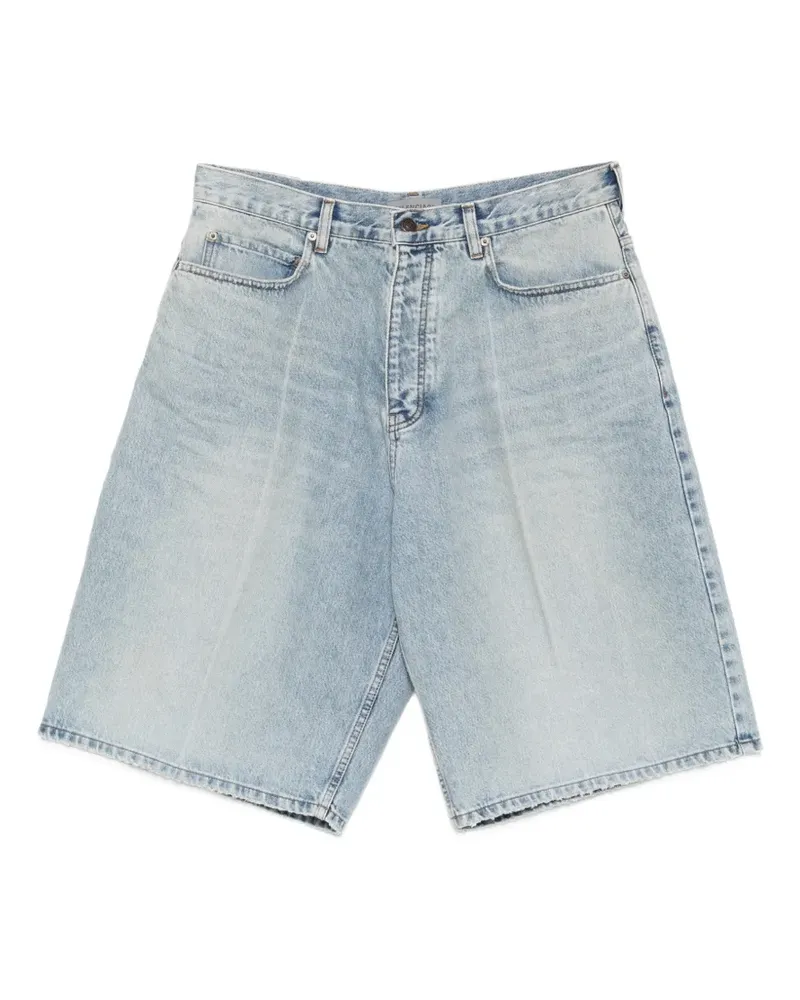 Balenciaga Klassische Jeans-Shorts - Blau Blau