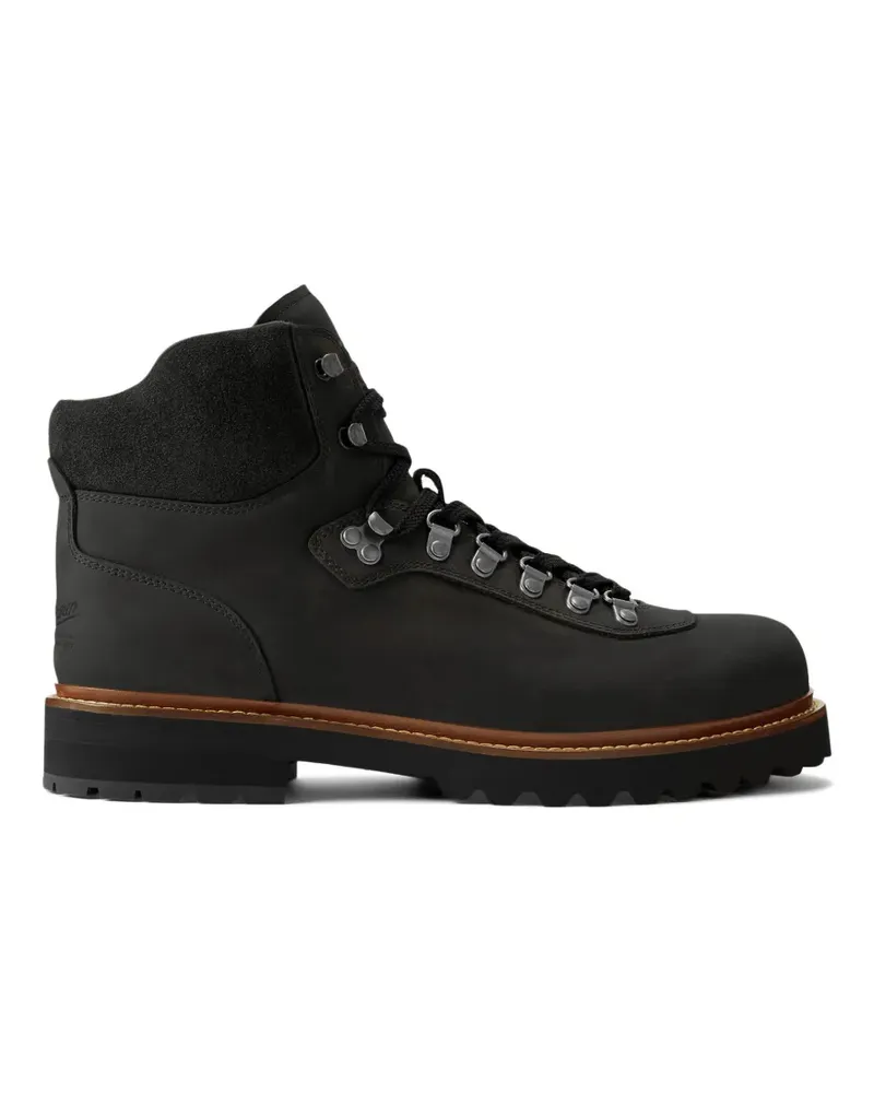 Ralph Lauren Schnürstiefel aus Leder - Schwarz Schwarz