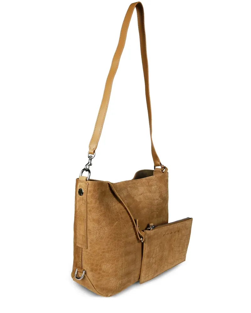 Hogan Kleine Hocket Schultertasche - Nude Nude