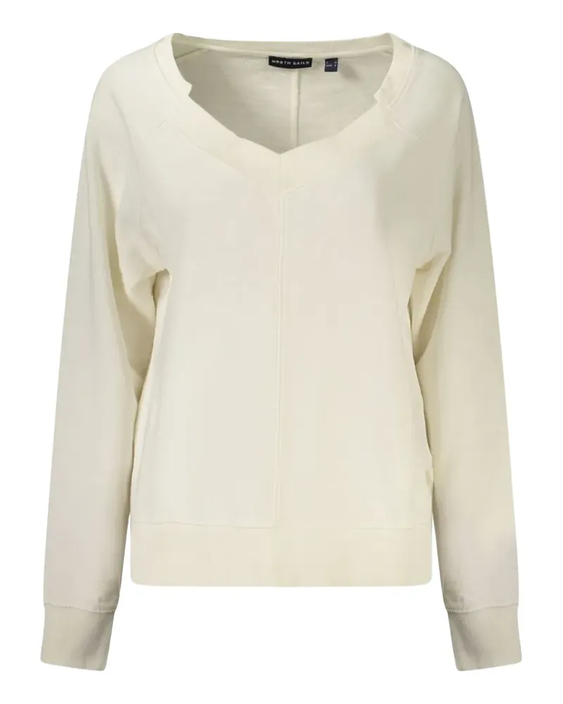 North Sails V-neck raglan-sleeve sweatshirt - Nude Nude