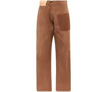 Twisted Workwear Jeans - Braun