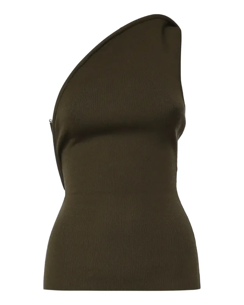 Christopher Esber one-shoulder top - Grün Grün