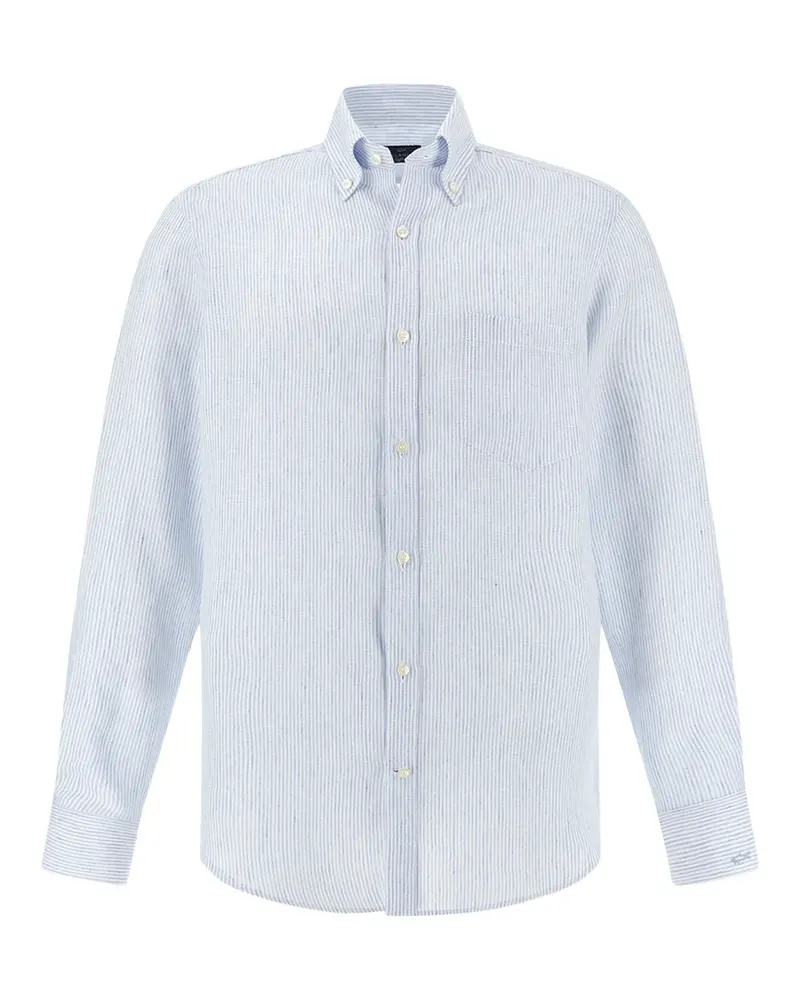 Paul & Shark striped shirt - Blau Blau