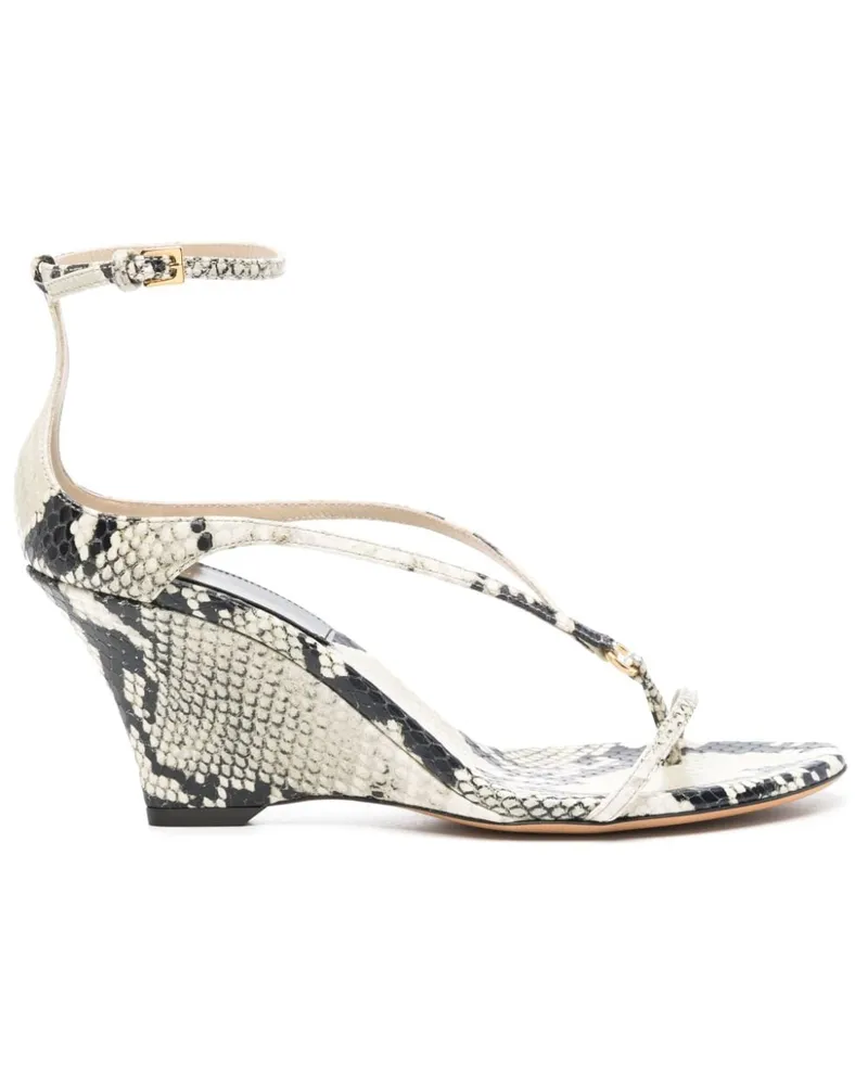 KHAITE Marion Sandalen 75mm - Nude Nude
