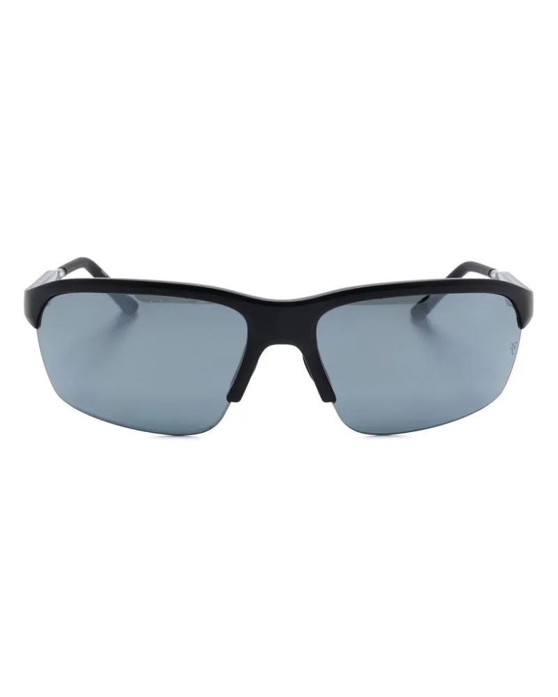 Oliver Peoples R-6 Sonnenbrille - Schwarz Schwarz