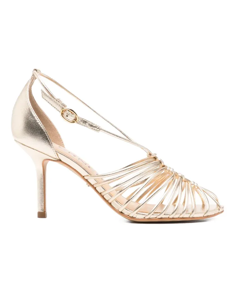 Werner strappy cage sandals - Gold Gold