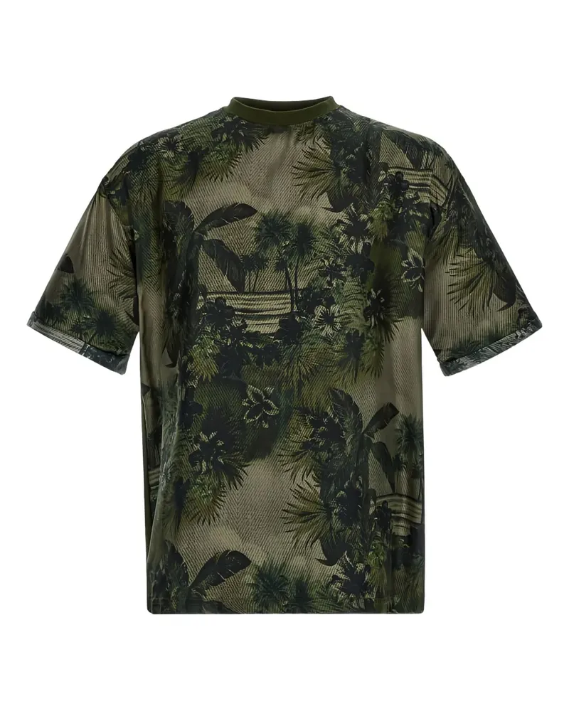 Roberto Cavalli Klassisches T-Shirt - Grün Grün