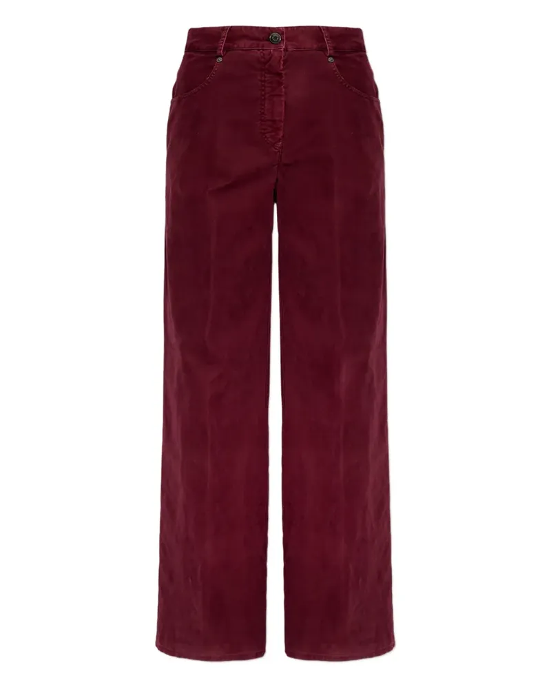 forte_forte 5–pocket trousers - Rot Rot