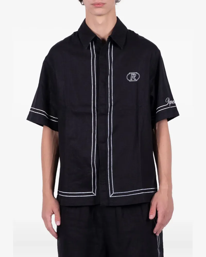 REPRESENT Hemd mit Logo - Schwarz Schwarz