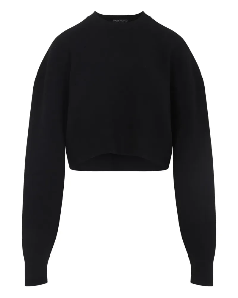 Tom Ford Cropped-Pullover - Schwarz Schwarz