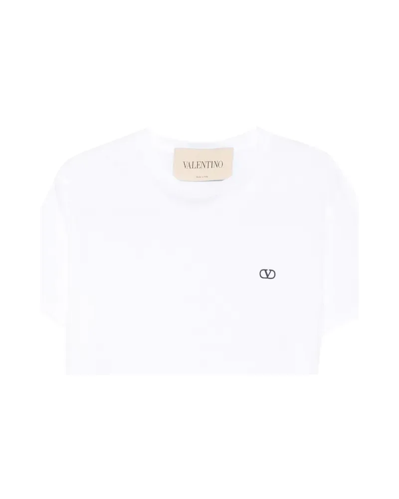 Valentino Garavani VLogo jersey T-shirt - Weiß Weiß