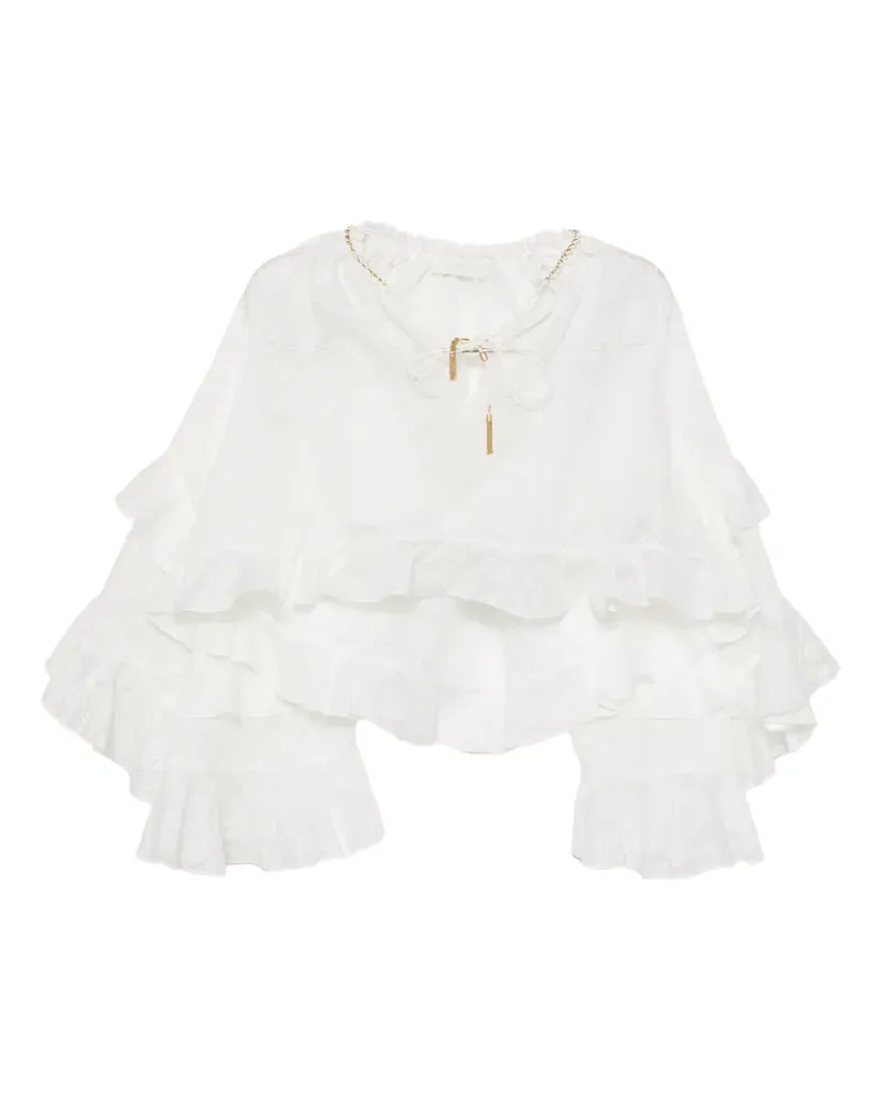 Zimmermann Daylight Bluse - Weiß Weiß