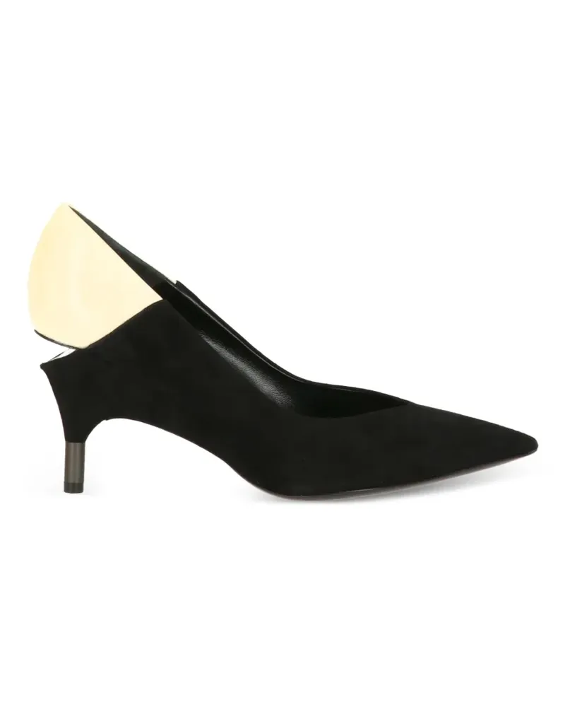 Tom Ford Pumps in Colour-Block-Optik - Schwarz Schwarz