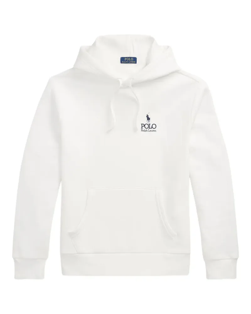 Ralph Lauren Hoodie mit Logo-Stickerei - Weiß Weiß