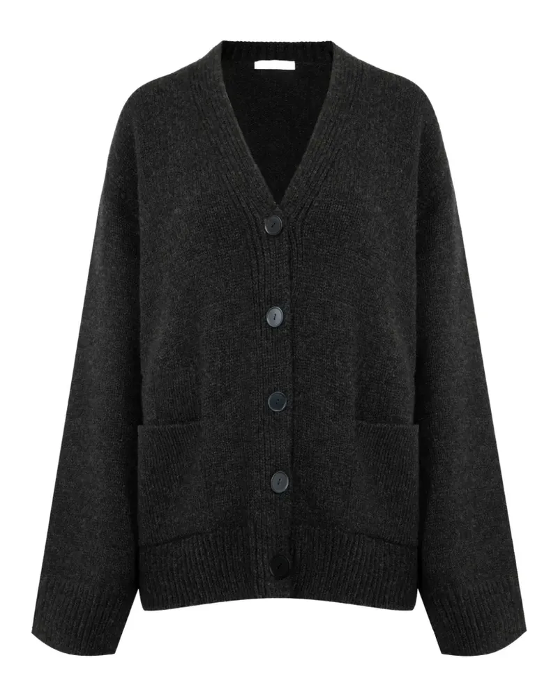 The Row Milou v-neck knitted cardigan - Grau Grau