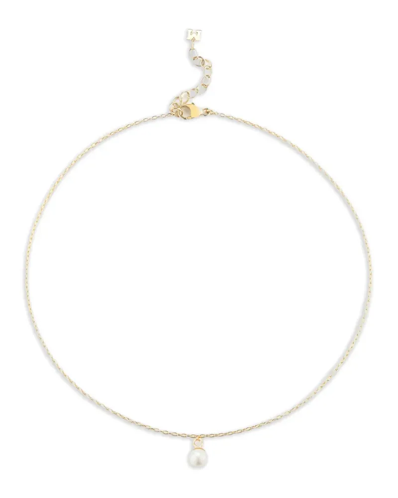 MATEO 14kt Gelbgoldfußkettchen Gold