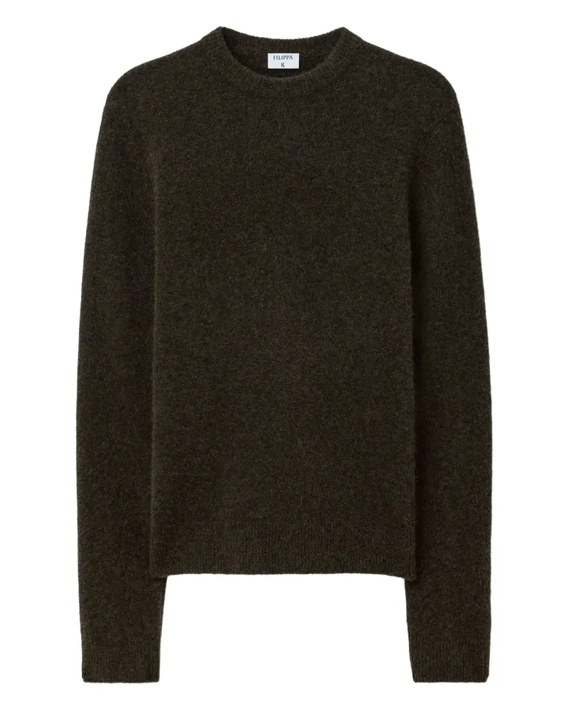 Filippa K Pullover mit Rundhalsausschnitt - Grün Grün