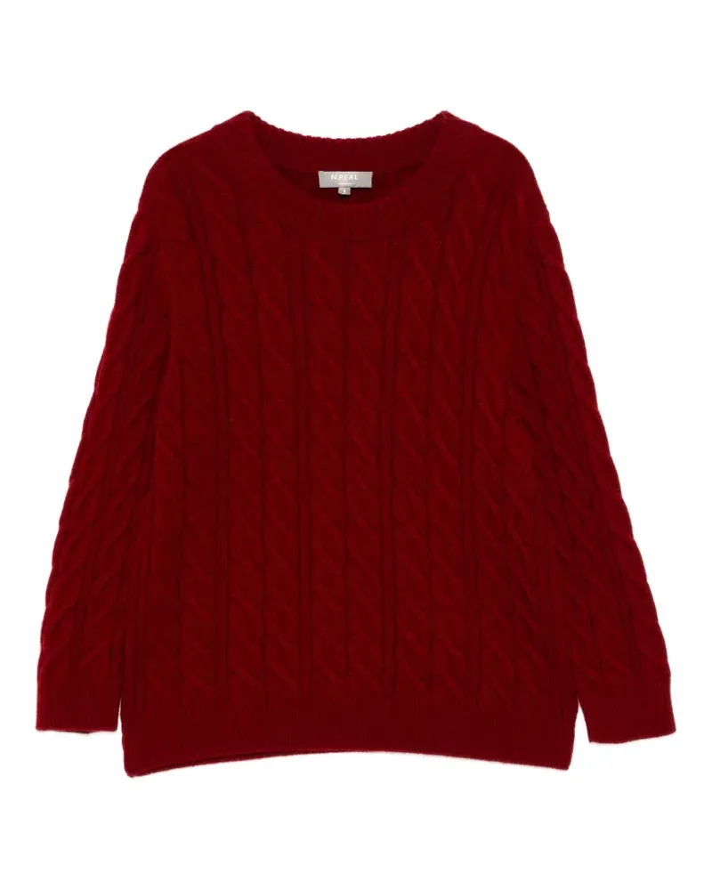N.Peal Emilia Pullover - Rot Rot