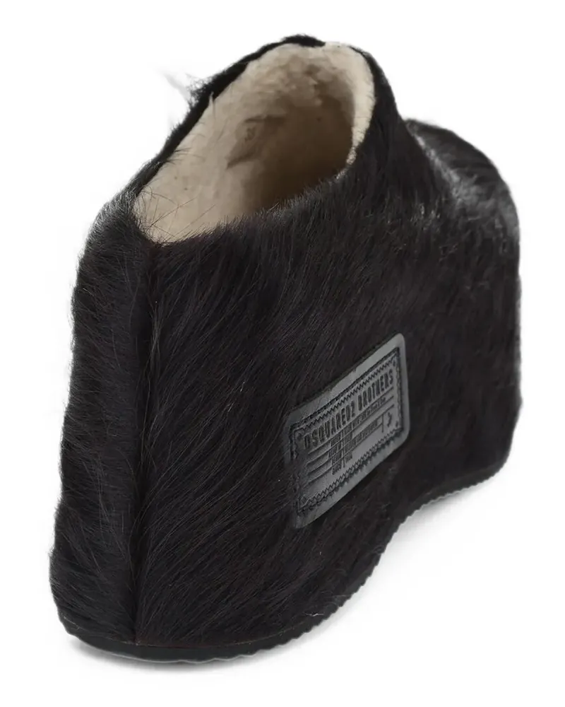 Dsquared2 platform mules - Schwarz Schwarz