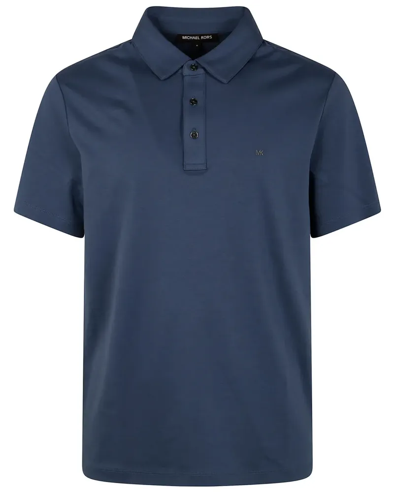 Michael Kors Poloshirt aus Jersey - Blau Blau