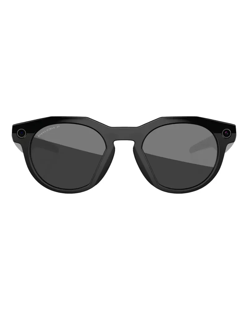 Oakley Meta HSTN round sunglasses - Schwarz Schwarz