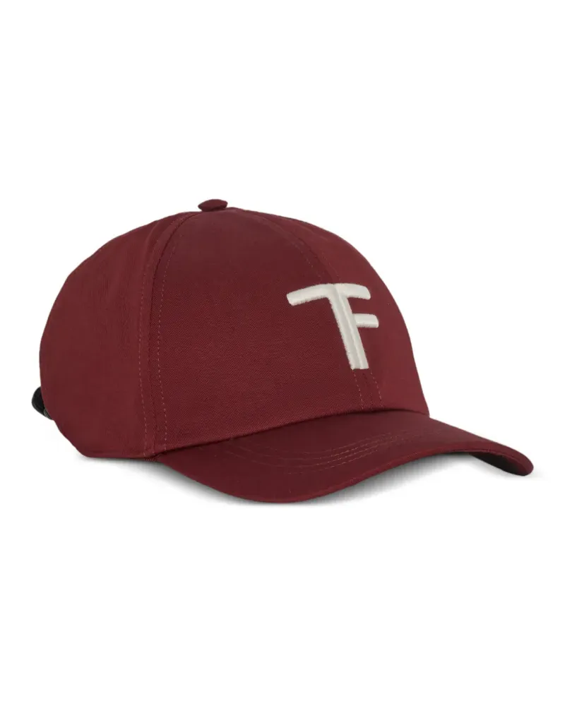 Tom Ford Hut mit Logo-Schild - Rot Rot