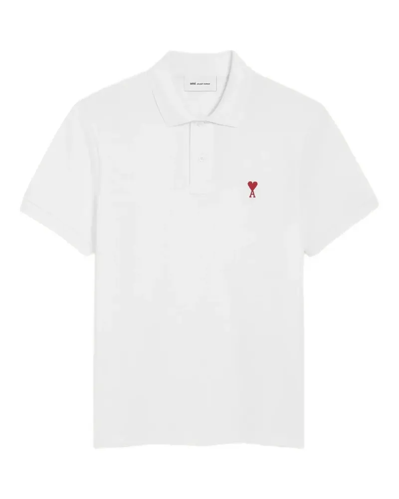 AMI Paris Ami de Coeur polo shirt - Weiß Weiß