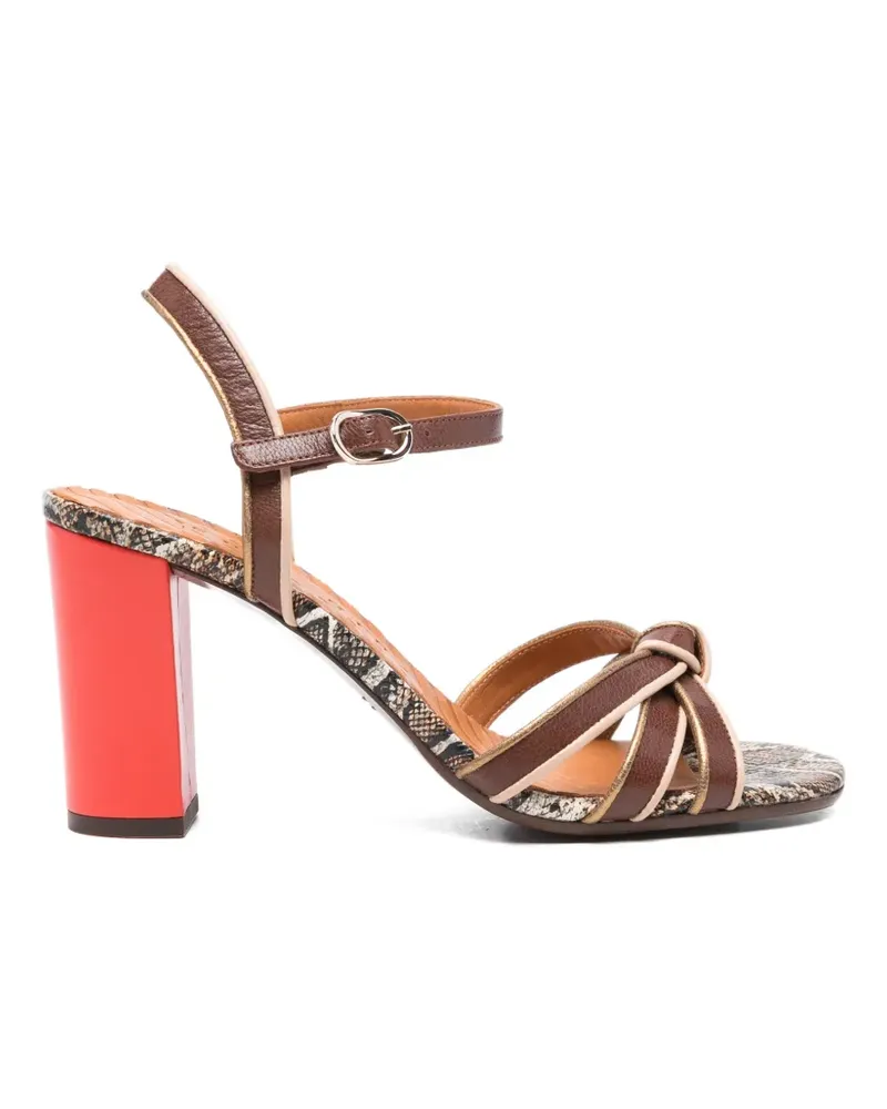 Chie Mihara Ballah Sandalen mit Knoten - Braun Braun