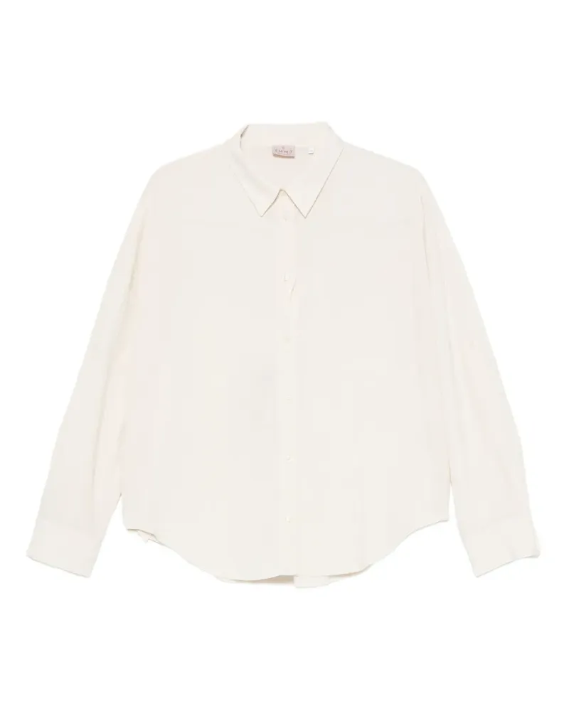 MARELLA Muggioso long-sleeve button-down shirt - Nude Nude