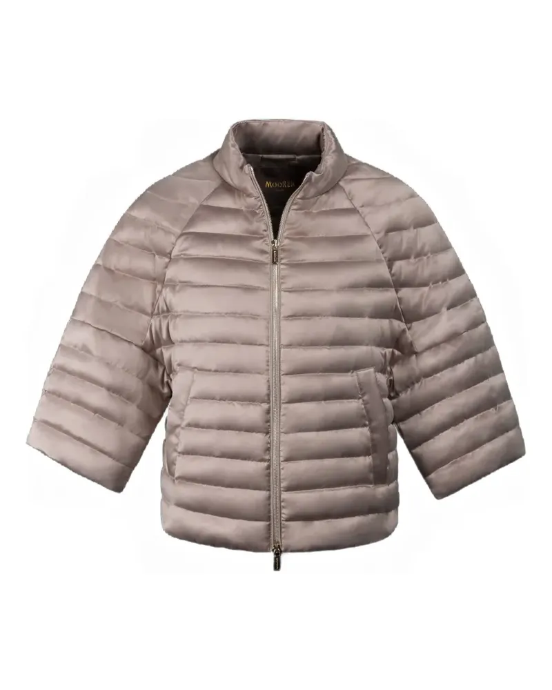 MOORER Gesteppte Vaglia Jacke - Braun Braun