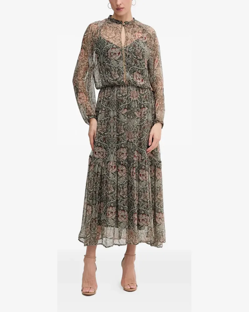 Hoss Intropia Verziertes Kleid - Grün Grün