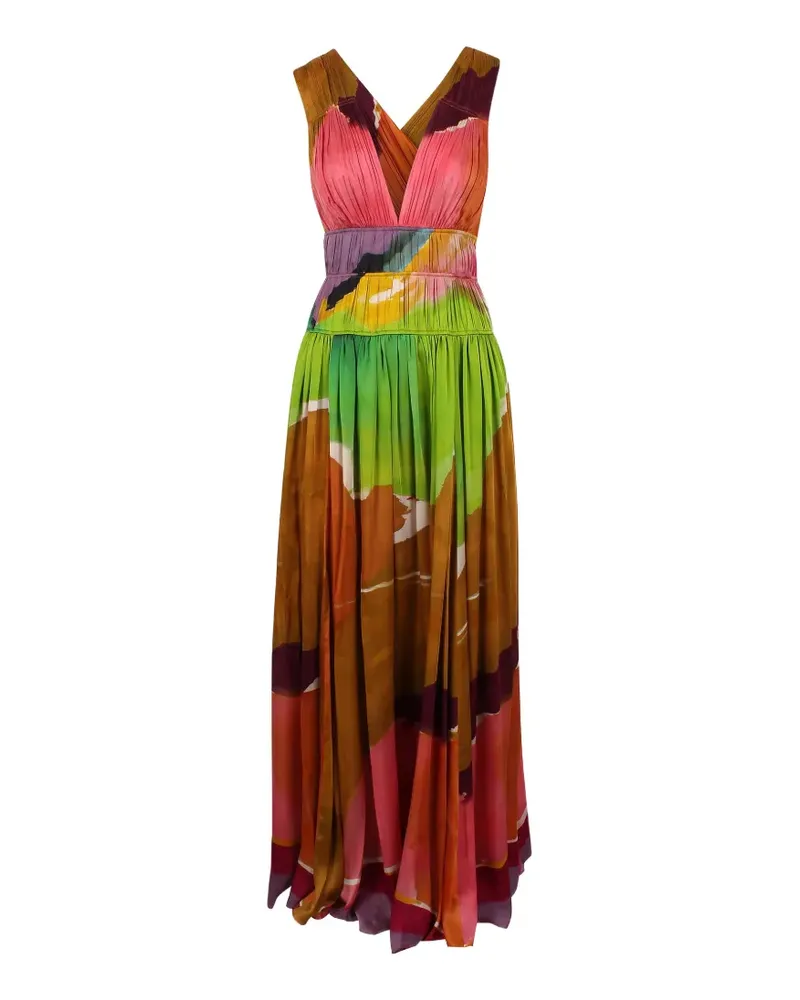 Ulla Johnson Boheme print-detail maxi dress - Rosa Rosa