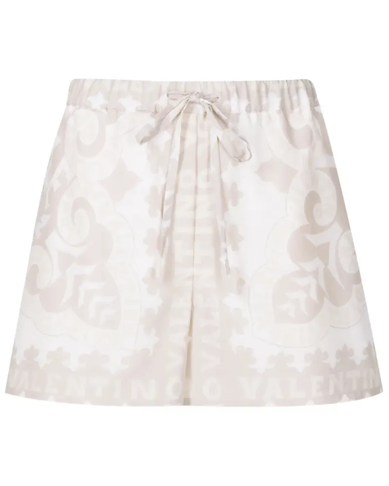 Valentino Garavani Shorts mit geometrischem Print - Nude Nude