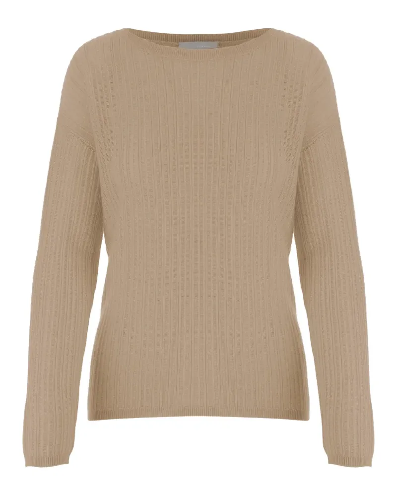 ALLUDE crew-neck sweater - Nude Nude