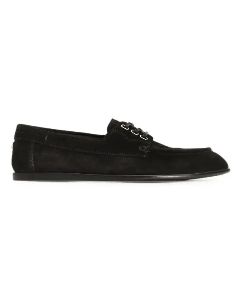 Dolce & Gabbana Derby shoes in split - Schwarz Schwarz