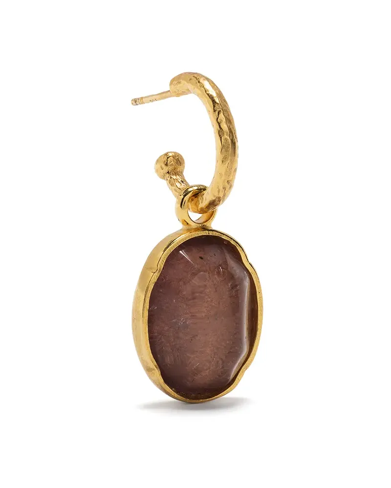 Goossens Paris Ohrclips mit Cabochon - Gold Gold