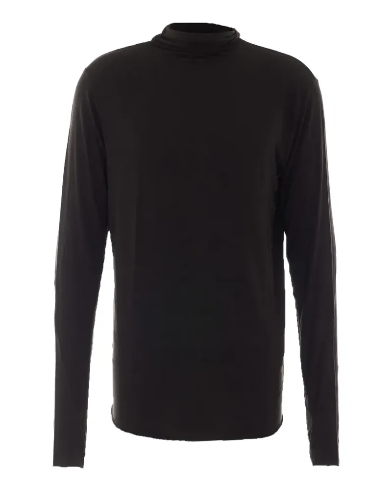THOM KROM seam-detail high-neck sweater - Grau Grau