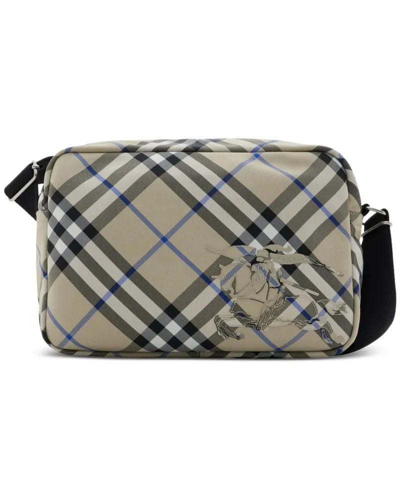 Burberry Check Kuriertasche - Nude Nude