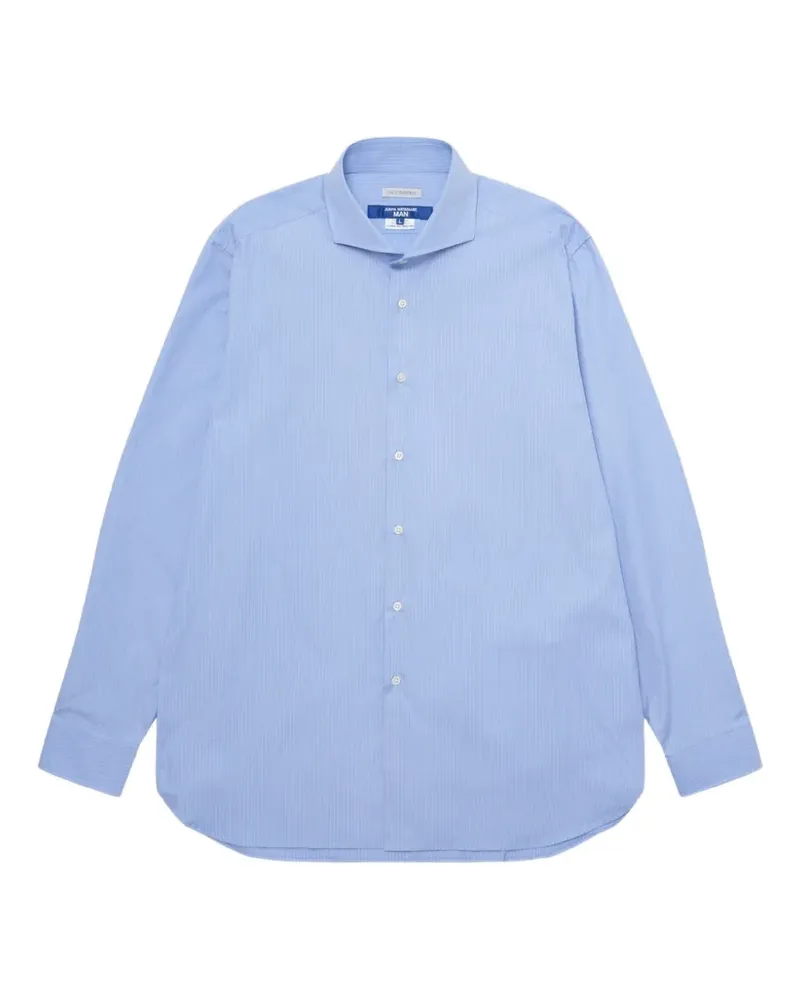 Junya Watanabe Gestreiftes Hemd - Blau Blau