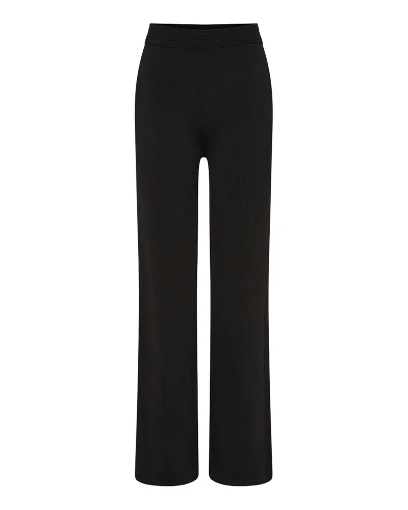 Rebecca Vallance Gestrickte Perach Hose - Schwarz Schwarz