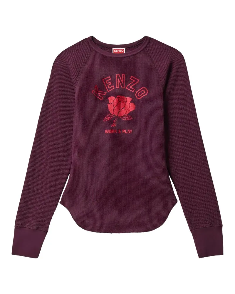 Kenzo Work and Play T-Shirt - Violett Violett